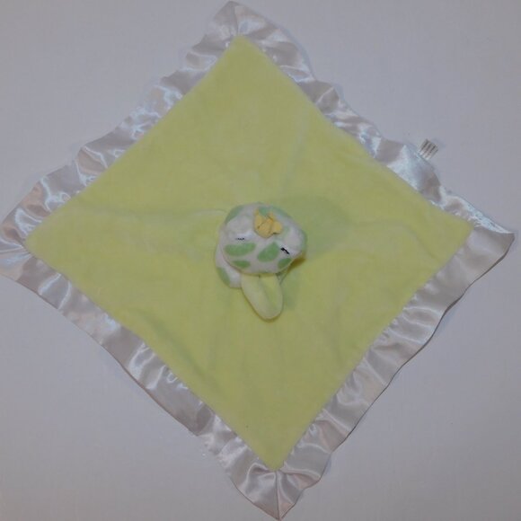 Cloud B Frog Prince Yellow Green Peekaboo Lovie Security Blanket Baby Lovey 2014 - Picture 5 of 10
